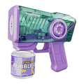 hot seller: fully automatic light-up bubble machine - cool electric bubble gun, outdoor toy for kids, perfect gift for boys and girls