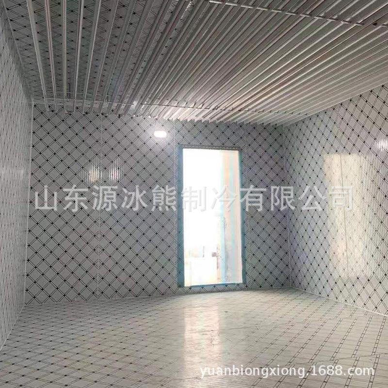 Customized small cold storage full set equipment: fruit and vegetable preservation refrigeration, seafood and meat quick freezing, cold room