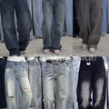 Ladies jeans available wholesalenew women's jeansloose wide-leg spot wholesale