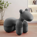 Dark gray velvet fabric