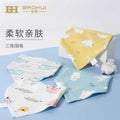 Baby bibs saliva towel newborn baby spring summer thin triangular bibs headscarf k-style western style