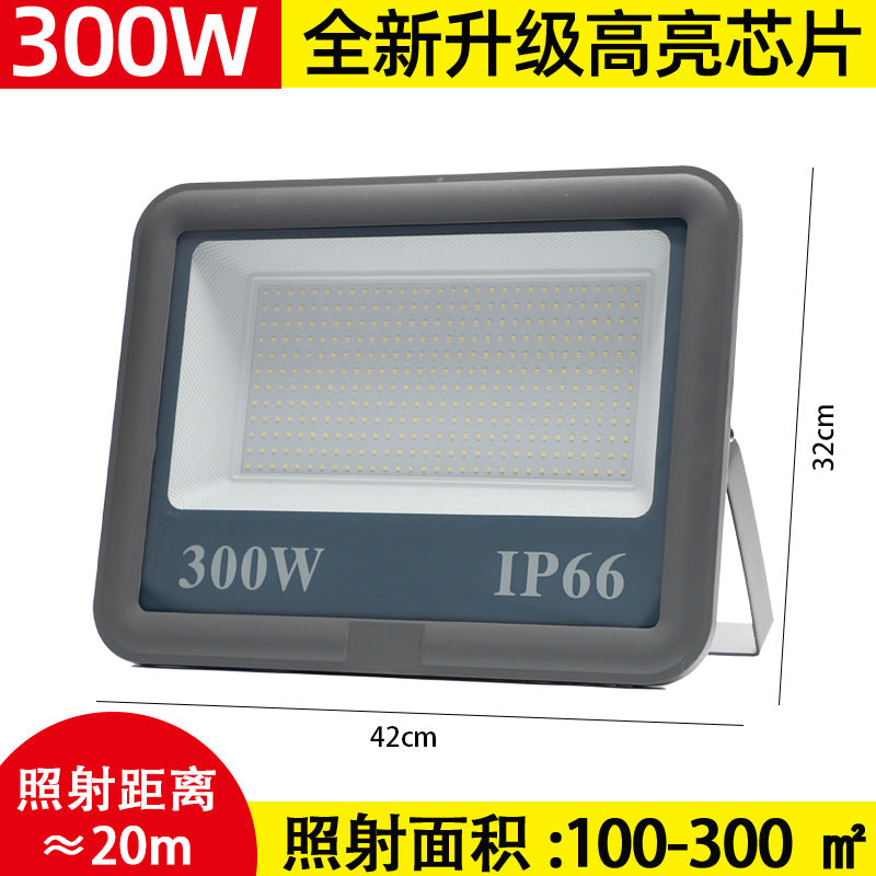 LED floodlight wide pressure 110v-220v outdoor high pole lighting super bright waterproof stadium wharf searchlight