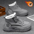 Men's snow boots: 2025 winter bestseller - warm, freeze-proof, fleece-lined, extra thick, waterproof, non-slip, thick-soled cotton boots