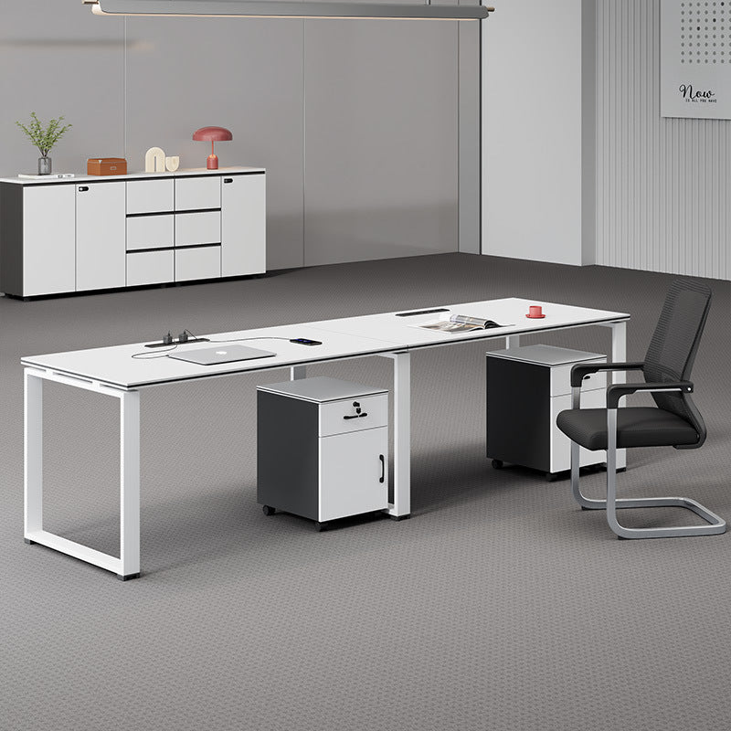 Saint li staff desk casual current employee slot computer desk work slot screen office table and chair combination