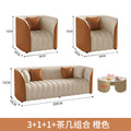 3+1+1+coffee table (orange)