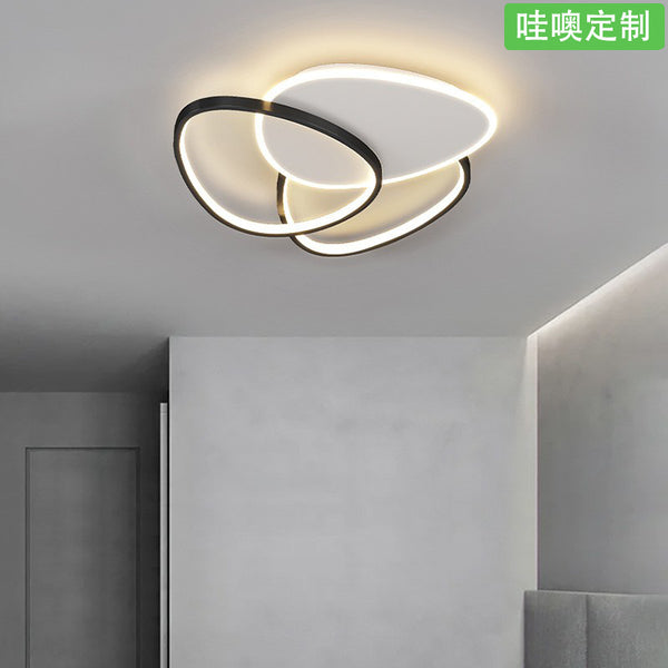 [Wow] led ceiling light Nordic modern simplicity 2025 new fashion minimalist bedroom room lamps
