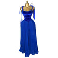 European and american cross-border women's fashion  summer new arrival: elegant bowknot camisole top and pleated wide-leg pants fashion set