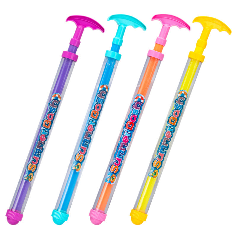 Influencer-approved large fireworks water gun - 360° spraying, outdoor water play, pull-back action, beach toy for kids