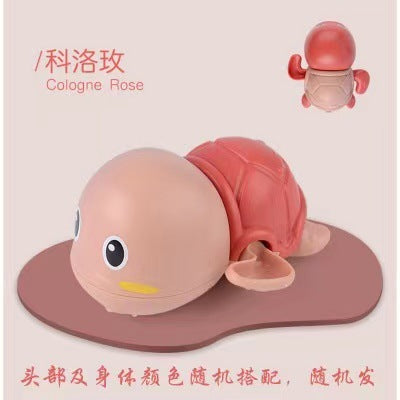 Tiktok viral kids' bath toys - wind-up baby turtle for swimming, bathing, and playtime - perfect for market stalls!