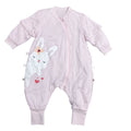 Export original single baby sleeping bag spring fall and winter thickened baby detachable constant temperature sleeping bag girl anti-kick quilt handy gadget