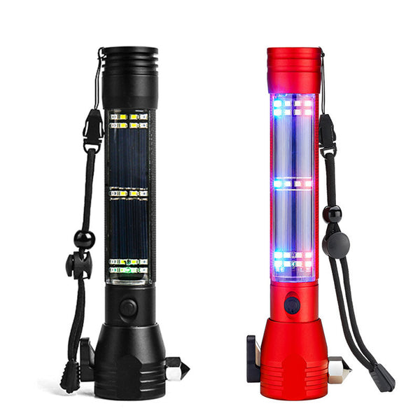 Laiben Automobile Safety Hammer Multifunctional LED Flashlight Car Escape Hammer One Second Window Breaking Artifact Emergency Kit