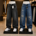 Casual simple men's jeansin stockwholesale men's jeansnew denim pants wholesale