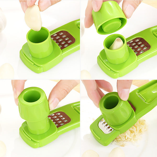Multifunctional garlic grinder, ginger wiper, kitchen ginger garlic grinder, ginger grinder, manual garlic grinder, garlic cutter