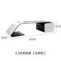 Painted office desk fashioncasual women's boss desk pink classy manager desk creative office table and chair combination