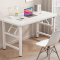Foldable computer desk desktop home office desk bedroom small table simple study writing desk rectangular