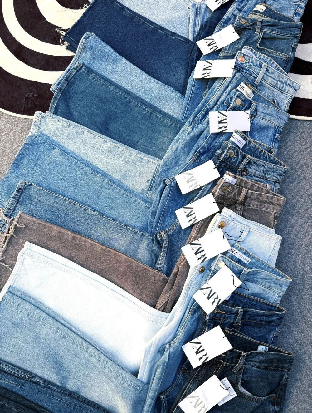 New arrival women's straight-legjeans cross-border trendy brand casualeasiest for matchpantslady jeans wholesale
