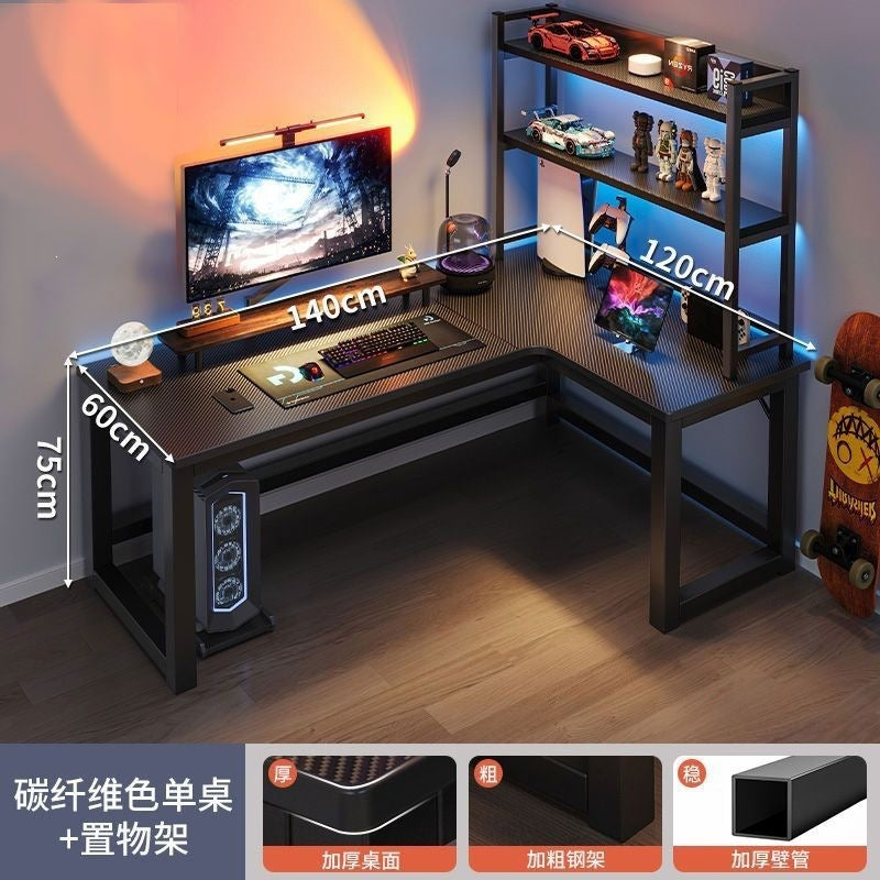 Computer desk desktop home electric competition table and chair bedroom corner office table new chinoiserie large desk student study table