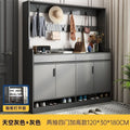 Shoe cabinet door for home storage cabinet entrance counter cabinet entrance large capacity storage cabinet shoe rack with high clothes hanger
