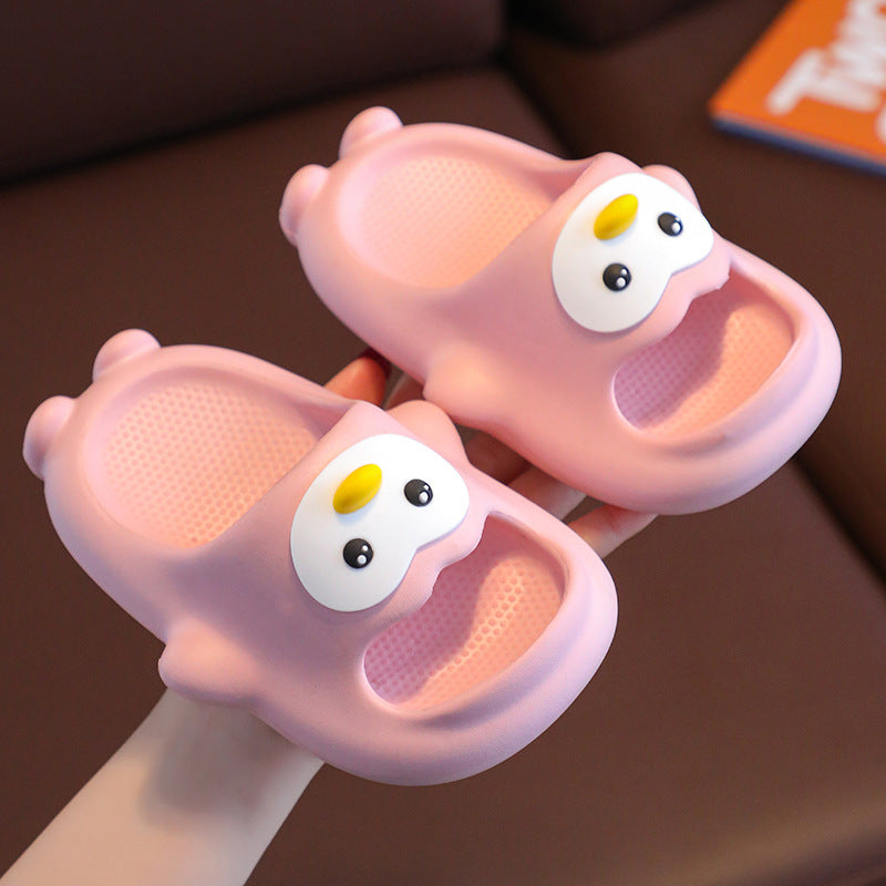 New summer baby slippers cartoon home indoor/outdoor wear non-slip bath bathroom slippers wholesale price for boys and girls