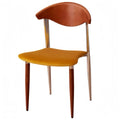 Used solid wood dining chair classy design living room dining table backrest for home foot pad retro popular big c chair dining chair