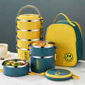 Insulated lunch box for office workers, extra long insulated lunch bucket, stainless steel insulated bucket bag, lunch box, lunch box for female students