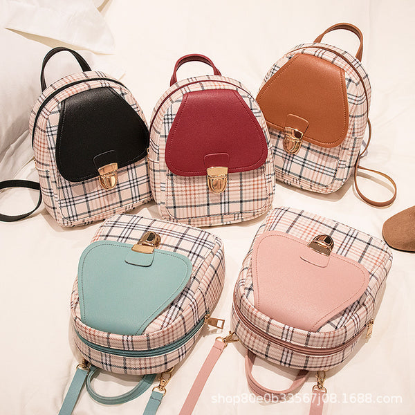 新款小背包2021backpack外贸工程包包女批发学生书包背包小双肩包