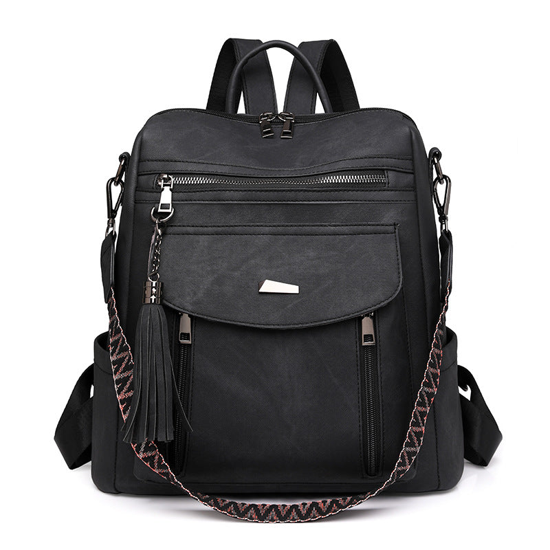 Spring 2024 Cross-border Trend PU Ladies Bag Ladies Backpack Multifunctional Backpack Wholesale