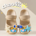 Kids' clogs - summer girls' indoor anti-slip cartoon boys' mid-to-large children's baby slippers beach sandals