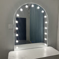 Vanity makeup mirror with lights - professional makeup artist grade, ideal for bridal studios, beauty salons, and home use