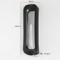 Black transparent window makeup brush storage bag