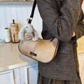 Retro frosted shoulder bag for women new arrival2025fall and winter atmosphere easiest for match armpit bag trendy texture crossbody bag