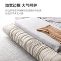 Cloud bed casual modern technology cloth wabi-sabi style accessible luxury bed master bedroom cream style designer fabric bed