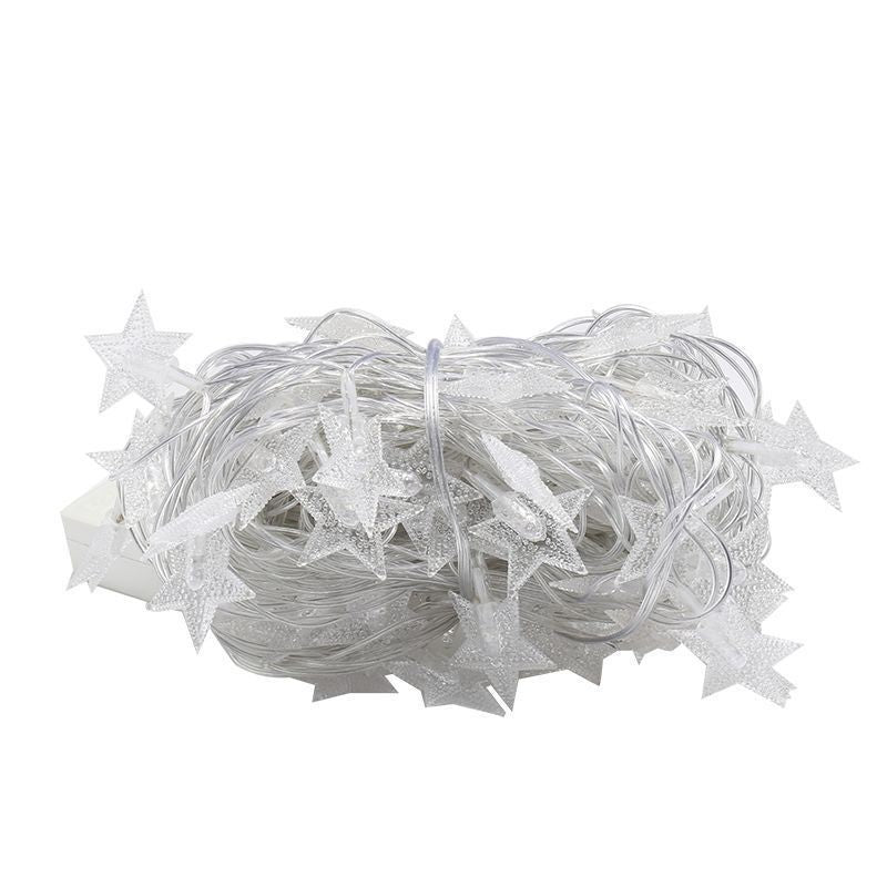 Factory direct sales led star lights string lights flashing lights gypsy star lights string New Year's holiday Christmas decorative lights string lights
