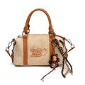 Niche styleretro pillow bag 2025new arrivalfall and winterfashion leopard print handbag classy cartoon shoulder crossbody bag