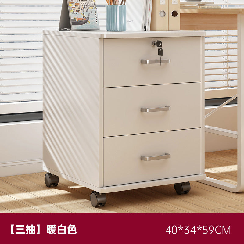 Filing cabinet office cabinet under the file table storage cabinet with lock storage cabinet office wooden drawer cabinet movable low cabinet