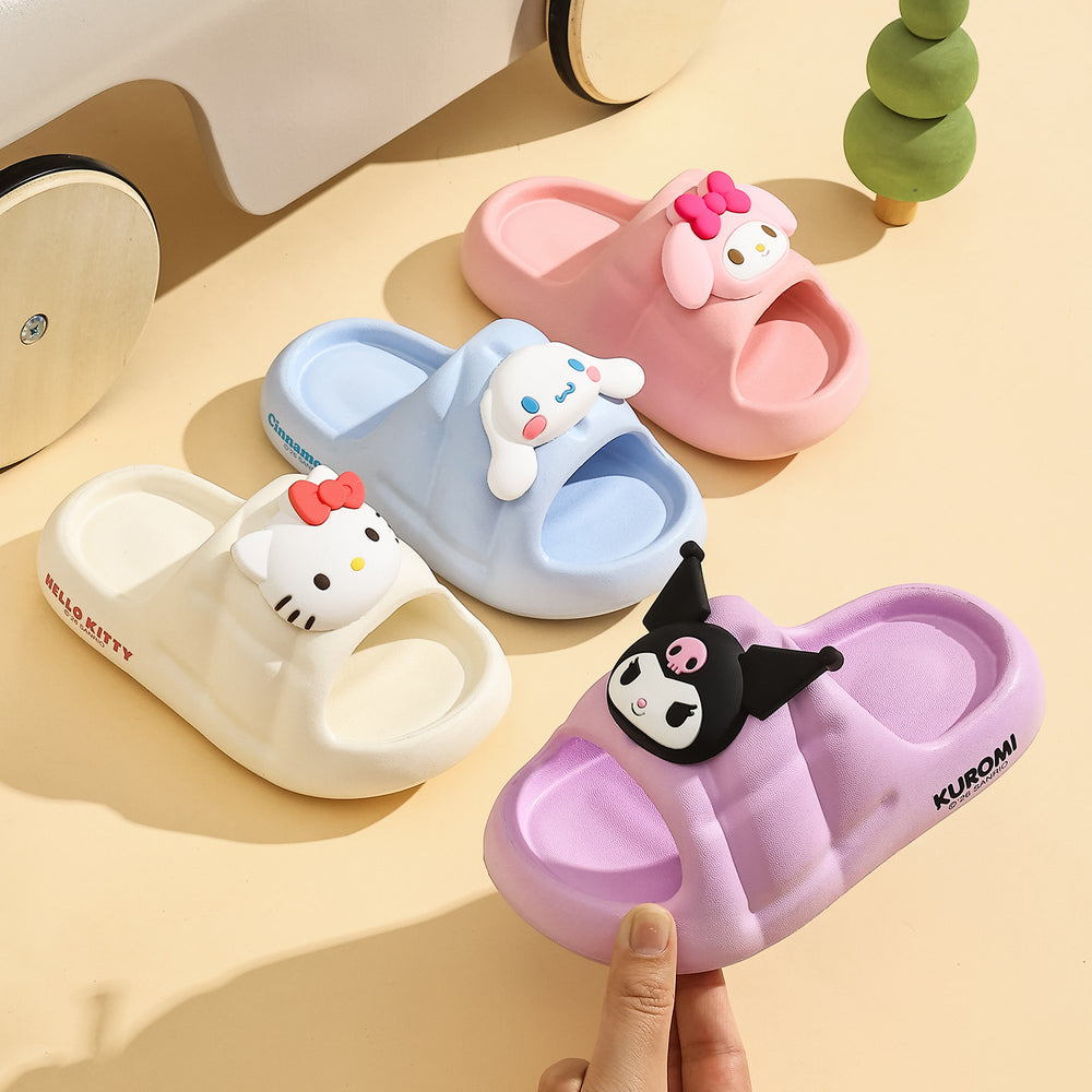 Baby slippers girl clogs summer toddler indoor bath kids sandals and slippers fashionable outwear beach non-slip
