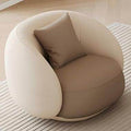 Retro small apartment leather curved sofa popular sales office negotiation accessible luxury technology cloth clothing store reception sofa