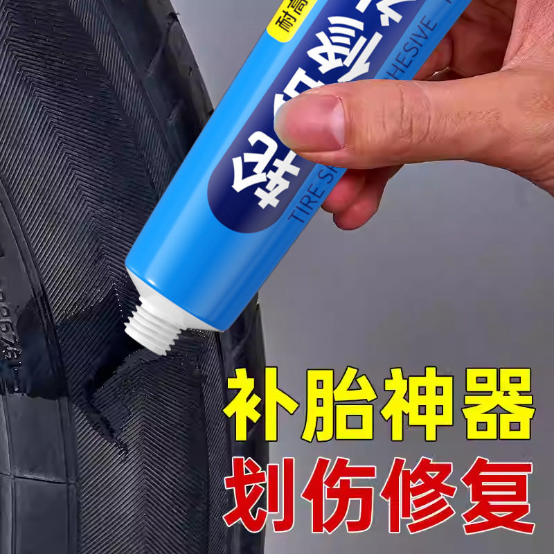 Car tire side cracks Rubber glue Special rubber for tire repair Repair external tire wall scratches Repair seal
