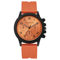 2024 new shangmei export silicone alloy quartz electronic watch business quartz watch student factory direct sales