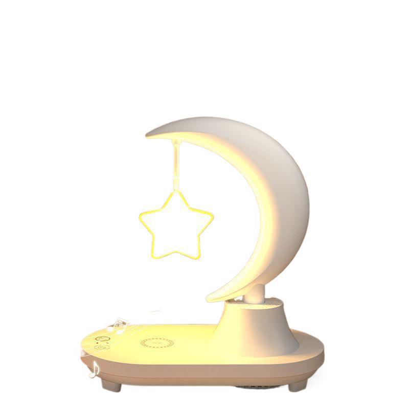 Bluetooth speaker led bedside romantic colorful atmosphere night light wireless charging creative birthday gift for girls