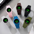 Wholesale men's electronic watches for export: southeast asia, middle east, and arab markets - led plastic sets with butterfly clasp, available for men and women