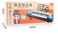 Children's electronic keyboard toy, baby educational toy, early learning for 1-2-3 year olds, playable music multifunctional piano, 4 girls, 6