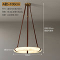 minimalist spanish imitation marble living room dining room pendant light - circle ring bedroom designer hotel bar counter lamp