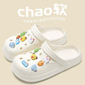 Men's "cloud slides" clogs - 2024 new beach sandals, anti-slip, odor-resistant, eva slippers for couples, women's summer outdoor wear