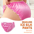 Export cross-border best selling women's plus size underwear plus size fat mm low waist sexyplaid hip-covering women's briefs