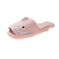 2024 summer new cartoon catfish platform casual slippers women's ins popular couple's one-strap beach fish slippers