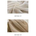New arrival japanese style translucent and opaque gauze curtain linen gauze living room bedroom window gauze modern accessible luxury new chinoiserie white gauze