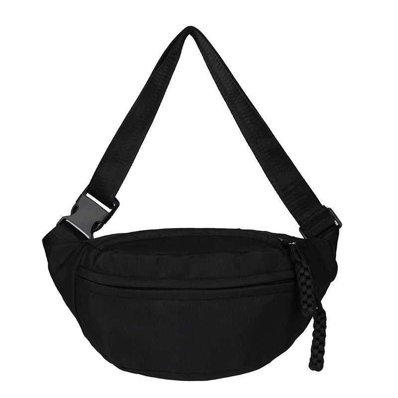 New breast bag women ins cool large capacity messenger bag casual Japanese students shoulder backpack light sports