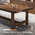 All solid wood desk for home, living room, large board table, office, casual conference table, study desk