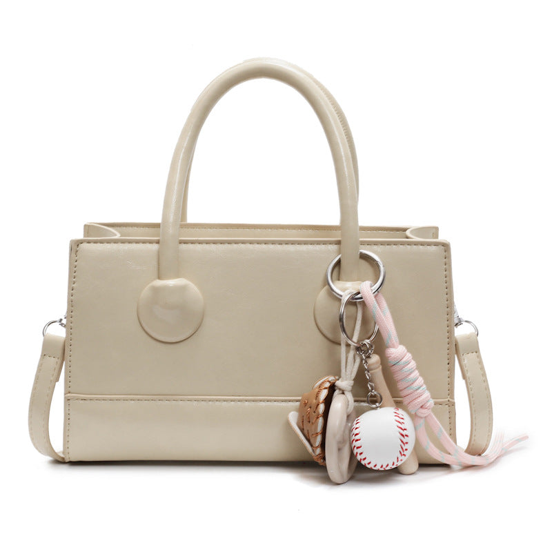 Cross-border high-end portable small square bag 2025 new fashion versatile shoulder bag simple versatile niche messenger bag